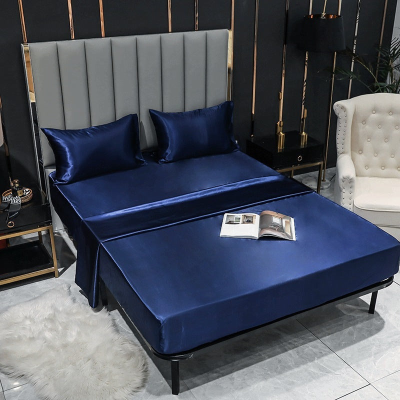 KTX-438099 Fitted Bed Sheet with Elastic Band in Multiple Colors and Sizes