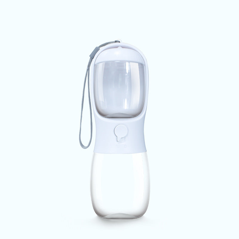 HKM-438163 Pet Dual-Use Water Cup with Detachable Design for Dogs - 300ML Water and 100g Grain Capacity