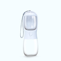 HKM-438163 Pet Dual-Use Water Cup with Detachable Design for Dogs - 300ML Water and 100g Grain Capacity