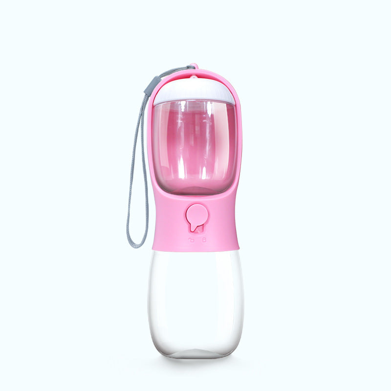 HKM-438163 Pet Dual-Use Water Cup with Detachable Design for Dogs - 300ML Water and 100g Grain Capacity