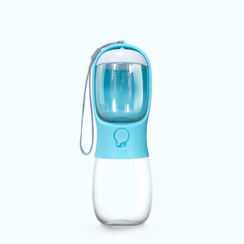 HKM-438163 Pet Dual-Use Water Cup with Detachable Design for Dogs - 300ML Water and 100g Grain Capacity