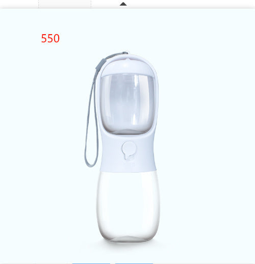 HKM-438163 Pet Dual-Use Water Cup with Detachable Design for Dogs - 300ML Water and 100g Grain Capacity