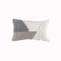 HKM-439123 Tufted Loop Pile Pillowcase - Minimalist Cotton Cushion Cover in Various Sizes