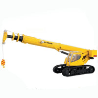 HKM-439251 1:50 Scale Metal Mini Crawler Truck Crane Toy for Kids - Engineering Vehicle Model