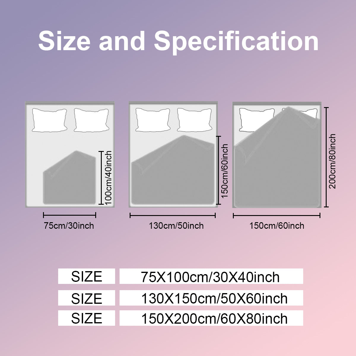 HKM-439443 Reversible Plush Fleece Throw Blanket for Sofa, Couch, and Bed - Soft Sherpa and Flannel Fleece in Multiple Sizes