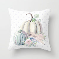 HKM-439571 Halloween Pumpkin Decorative Pillow Cushion - Cotton, 45x45cm, Multiple Designs Available