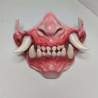 HKM-439571 Latex Half Face Horror Tooth Mask for Costumes and Parties