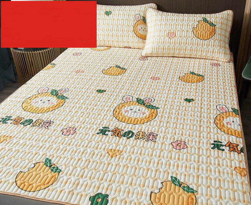HKM-439763 Cool Summer Ice Silk Folding Mat with Free Pillowcases - Multiple Sizes Available