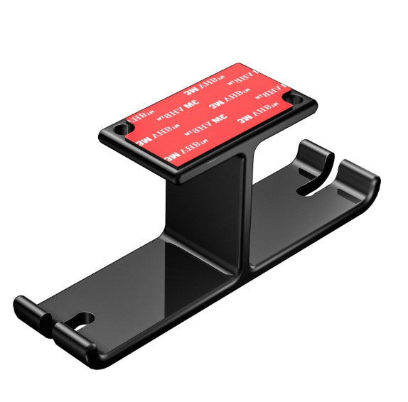HKM-439827 Under Desk Headphone Holder - Dual Hanger for Headphones, Earphones, and Accessories - Aluminum Alloy Storage Solution