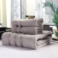 HKM-440019 Bamboo Fiber Towel Set - Antibacterial, Hypoallergenic, Soft & Highly Absorbent