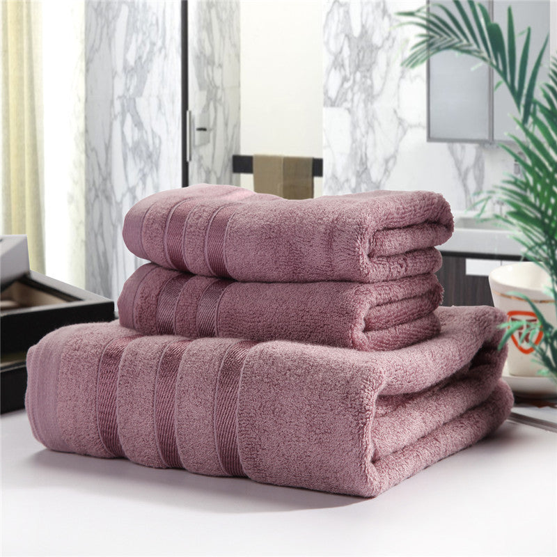 HKM-440019 Bamboo Fiber Towel Set - Antibacterial, Hypoallergenic, Soft & Highly Absorbent