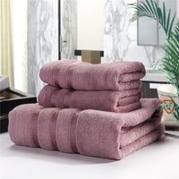 HKM-440019 Bamboo Fiber Towel Set - Antibacterial, Hypoallergenic, Soft & Highly Absorbent