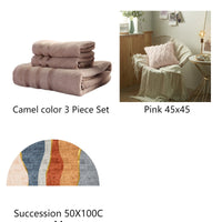 HKM-440019 Bamboo Fiber Towel Set - Antibacterial, Hypoallergenic, Soft & Highly Absorbent