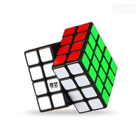 HKM-440019 Qiyi 4x4 Speed Cube Stickerless Magic Puzzle for All Ages, Smooth and Challenging Experience