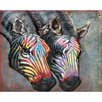 HKM-440275 Digital Zebra Oil Painting DIY Kit - Color Art Canvas for Adults (40x50, 50x65, 60x75)