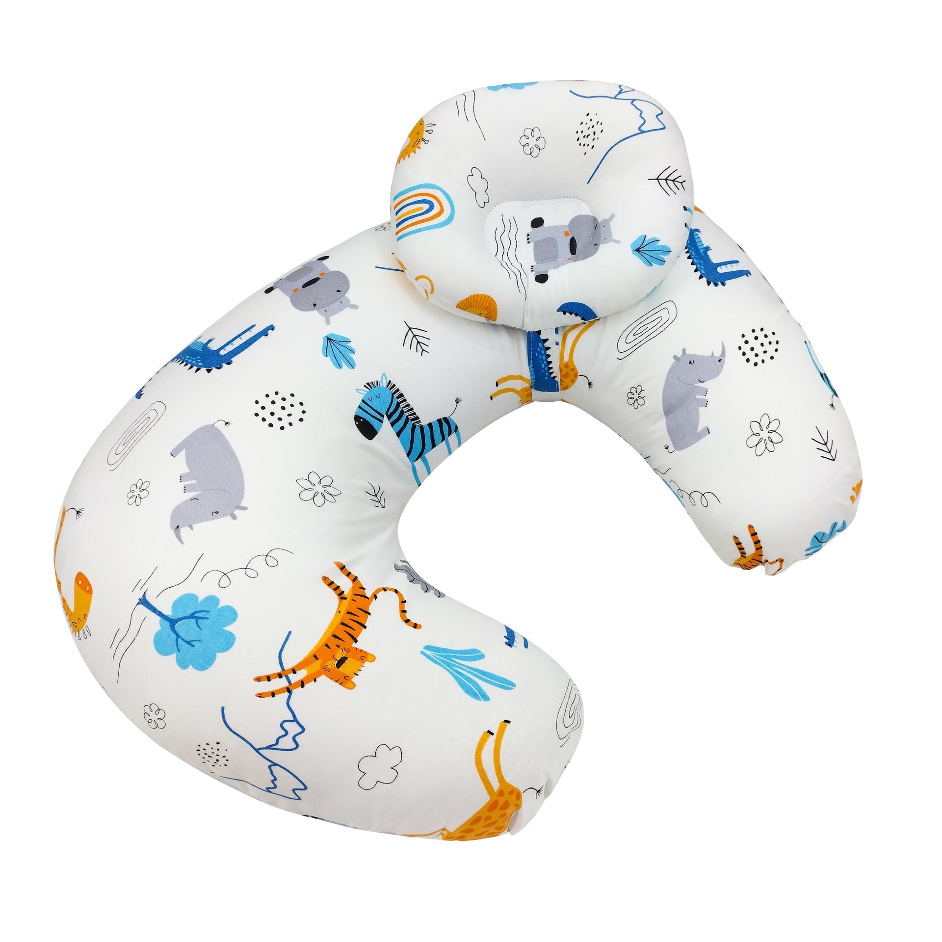 HKM-440403 U-shaped Multifunctional Baby Nursing Pillow, Various Colors and Patterns
