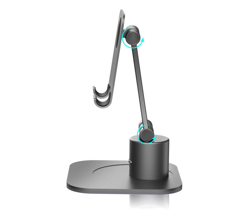 HKM-440659 Universal 360-Degree AI Face and Object Tracking Mobile Phone and Tablet Holder, Aluminum Alloy Construction