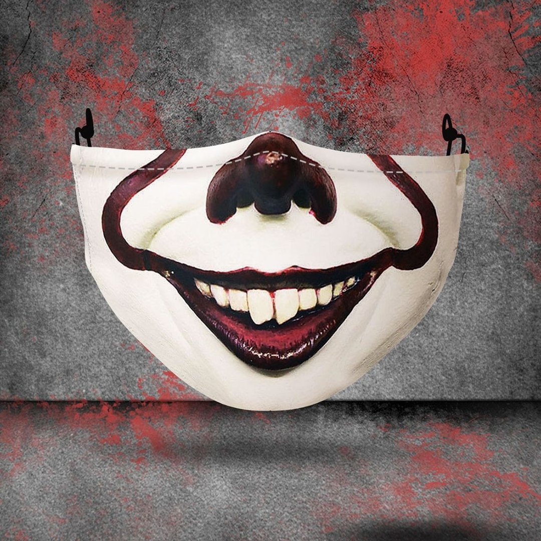 HKM-440723 Cartoon Cotton Party Masks for Germ Protection, Hanging Ear Style, 22.5*13.5cm