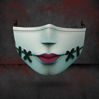 HKM-440723 Cartoon Cotton Party Masks for Germ Protection, Hanging Ear Style, 22.5*13.5cm