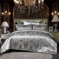 HKM-441363 Jacquard Polyester Duvet Cover Set - Multiple Sizes Available