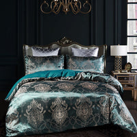 HKM-441363 Jacquard Polyester Duvet Cover Set - Multiple Sizes Available