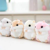 HKM-441427 Adorable Plush Hamster Keychain Toy - Cute Cartoon Animal Doll Accessory for Kids