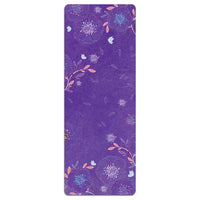 HKM-441491 Foldable Portable Non-Slip Yoga Mat with Geometric Patterns and Colorful Designs