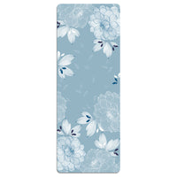 HKM-441491 Foldable Portable Non-Slip Yoga Mat with Geometric Patterns and Colorful Designs