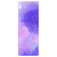HKM-441491 Foldable Portable Non-Slip Yoga Mat with Geometric Patterns and Colorful Designs