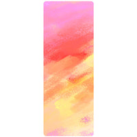 HKM-441491 Foldable Portable Non-Slip Yoga Mat with Geometric Patterns and Colorful Designs