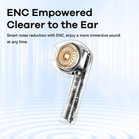HKM-441491 True Wireless Earbuds with ENC Noise Reduction, Bluetooth 5.3, IPX4 Waterproof, and Long Battery Life