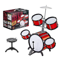 HKM-441555 Kids Jazz Drum Set Educational Musical Instrument Toy for Ages 3 and Up