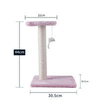 HKM-441747 Cat Climbing Frame with Integrated Scratching Post in Various Colors