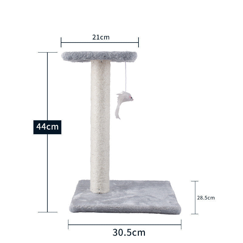 HKM-441747 Cat Climbing Frame with Integrated Scratching Post in Various Colors