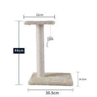 HKM-441747 Cat Climbing Frame with Integrated Scratching Post in Various Colors