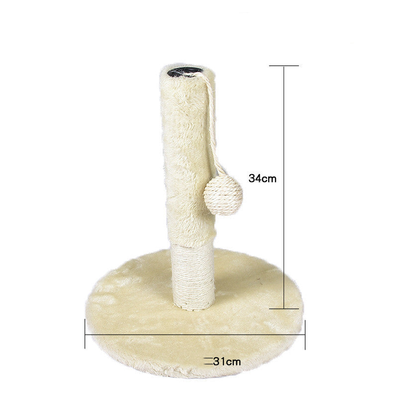 HKM-441747 Cat Climbing Frame with Integrated Scratching Post in Various Colors