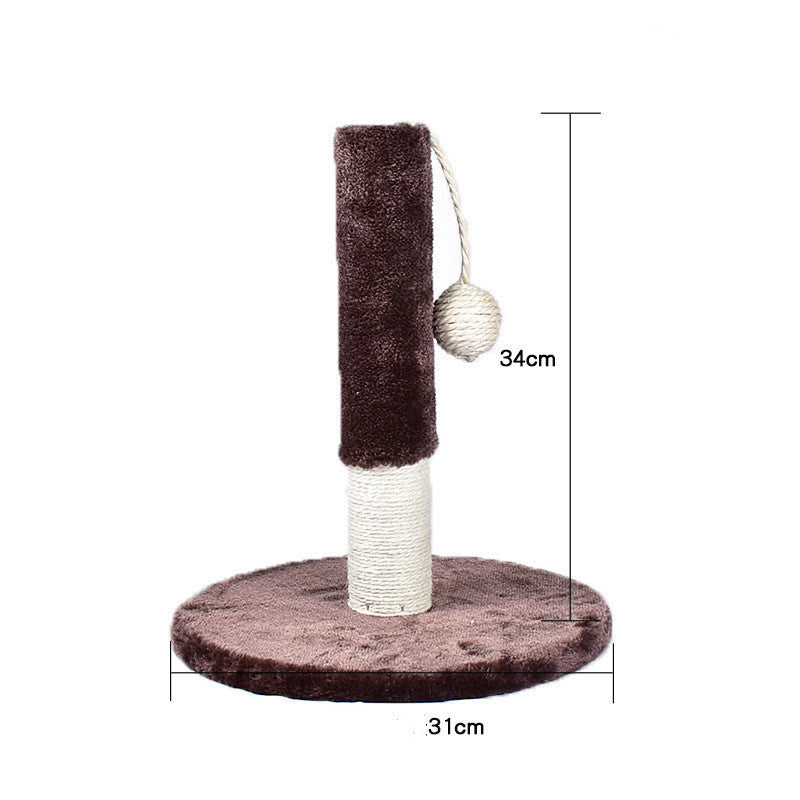 HKM-441747 Cat Climbing Frame with Integrated Scratching Post in Various Colors