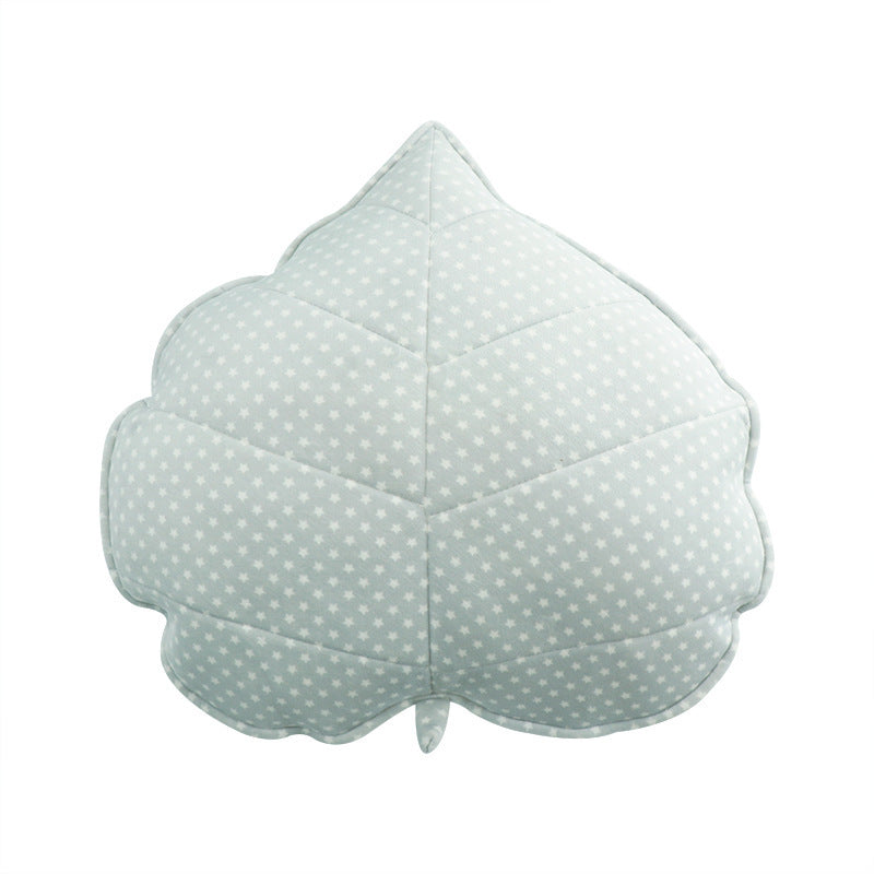 HKM-441875 3D Leaf Shape Sofa Bed Throw Cushion for Kids Room and Outdoor Use