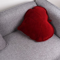 HKM-441875 3D Leaf Shape Sofa Bed Throw Cushion for Kids Room and Outdoor Use