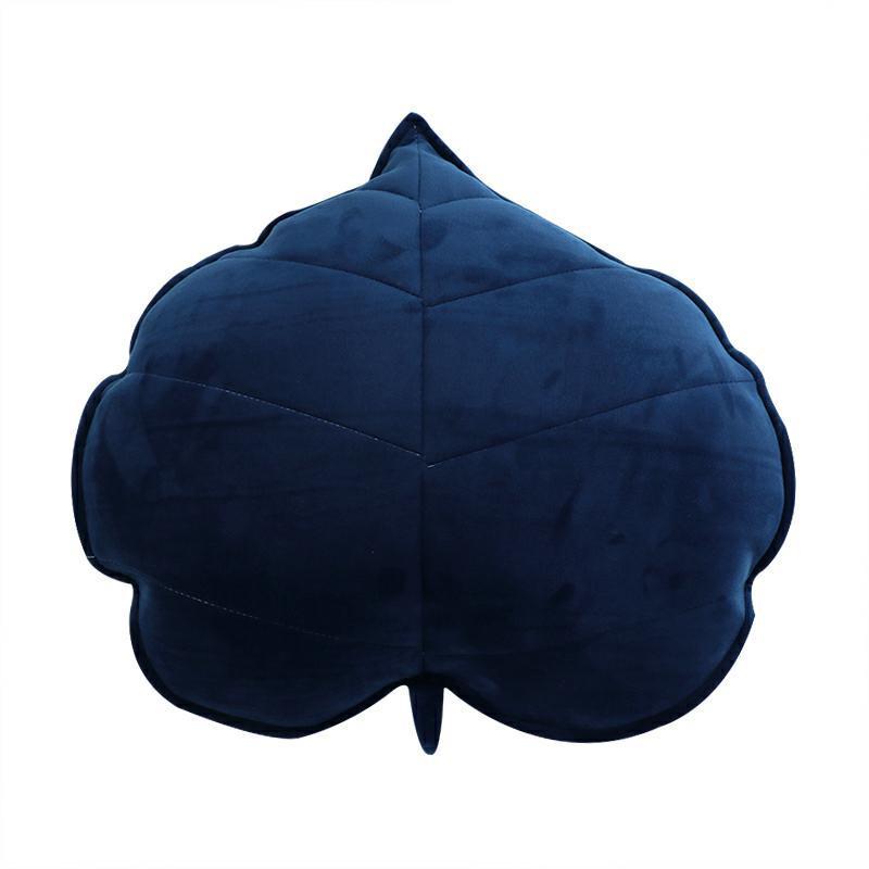 HKM-441875 3D Leaf Shape Sofa Bed Throw Cushion for Kids Room and Outdoor Use