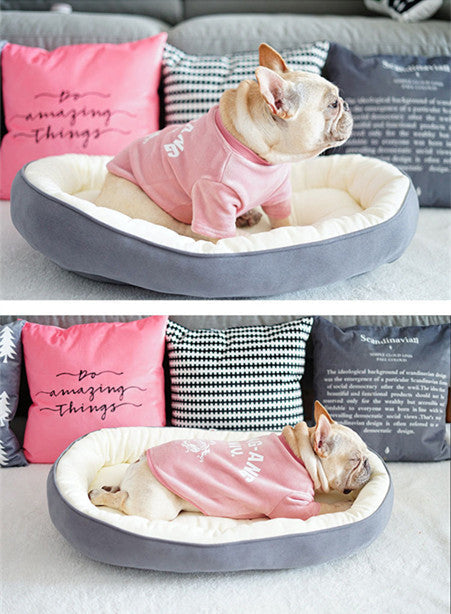 HKM-441875 Double-Sided Dog Kennel Mat Available in Multiple Sizes and Soft Cotton Material