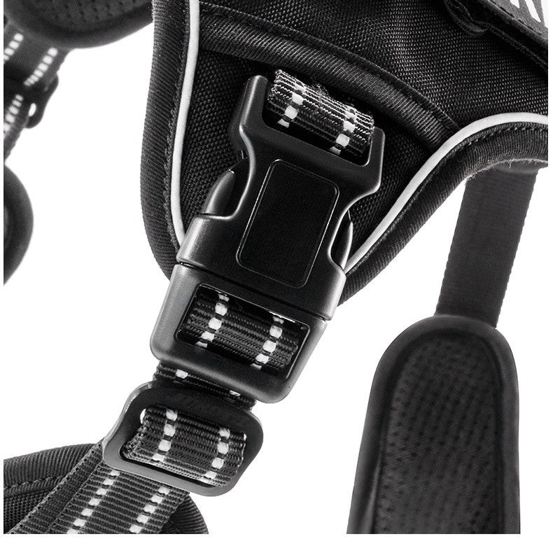 HKM-441939 Reflective Outdoor Training Chest Strap Leash for Pets - Multiple Sizes Available