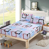 HKM-442067 Detachable Mattress Cover with Fitted Sheet and Pillow Cases - Two Sizes Available