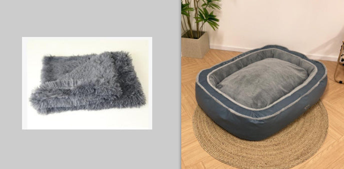 HKM-442131 Pet Dog Bed Warming Soft Sleeping Bag Cushion Puppy Kennel