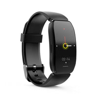 HKM-442259 1.14 Inch Heart Rate Monitoring Bluetooth Smart Watch - Compatible with Android & iOS, Touch Operation, TPU Wristband