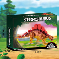 HKM-442323 Dinosaur World Building Block Set - 3D Puzzle Construction Kit for Ages 5 and Up
