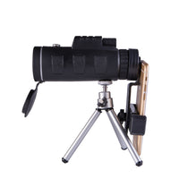 HKM-442323 High Magnification 40x60 Monocular Telescope with Compass and Accessories