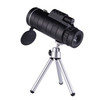HKM-442323 High Magnification 40x60 Monocular Telescope with Compass and Accessories