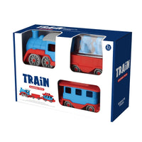 HKM-442387 Beach Sand Water Play Train Model - Plastic Outdoor Toy Vehicle for Kids Age 2-4