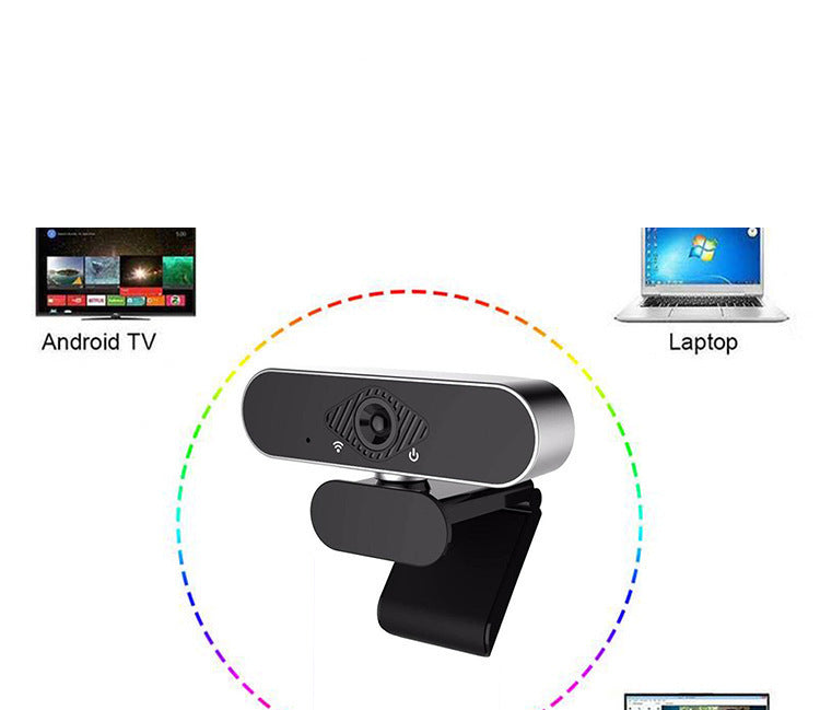 HKM-442451 1080P HD Video Camera with Manual Focus and USB 2.0 Interface
